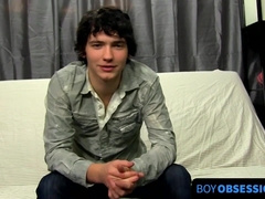 BoyObsession.com - Josh Bensan's twink interview and dick wanking session