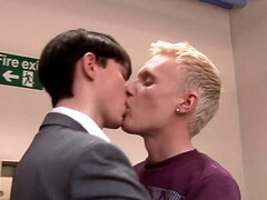 Horny Lex Blond and the adorable office clerk Charlie Snake