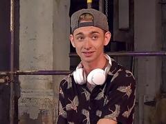 Master Sebastian Kane restrains slim twink and fingers ass