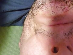 Jerking, cumming in my own mouth & cum eating