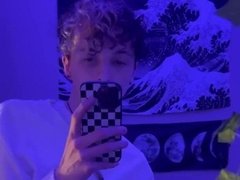 nut sack all over myself