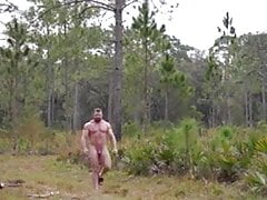 Viking Muscle Daddy in the Woods