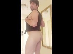 Getting naked for the webcam show