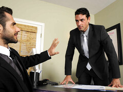 Suited studs fuck a lot in mutual office perversions