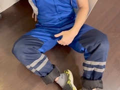 Close up anal, real couple homemade, fucking the plumber