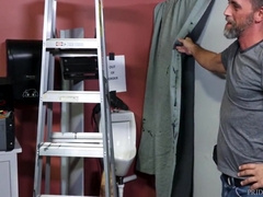 Jo Evans, Jay Donahue And Joe Parker In Silver Step daddy And His Bfs 1st Time Glory Hole