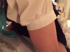 Amateur Chinese CD spunks during hump