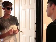 Pizza Boy Earns His Tip - Austin Lock Zack Love