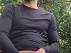 Daddy’s massive uncircumcised fuckpole on an outdoor day-tour