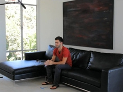 Furry Bear Couldn't Wait To Get A Good-sized Knob In His Caboose