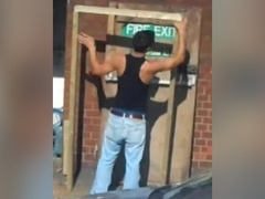 Spy hawt hawt construction worker NO NUDITY uk, vigour tools