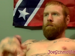 Ginger amateur with huge beard sucked dry by mature homo