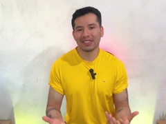 Talented Cuban has his very first time with another dude at a college event!