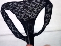Huge Load of Cum on Dirty Panties (18+ Amateur Video)