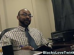 Black doctor drills hole