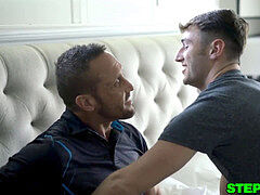 elastic backside Stepson Bareback Fucked By step-father