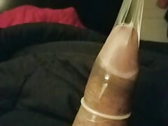 Condom cumshot compilation