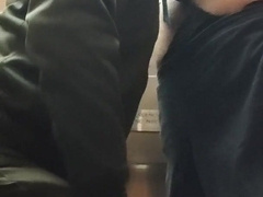 Joy With Jaw-Dropping Chub In Elevator