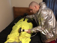 RubberBoy has a gasmasked journey in HiViz and Love Glove