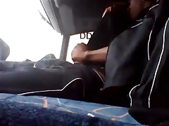 Cumming on Megabus