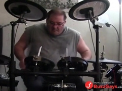 Super-Naughty Mature Italian Drummer