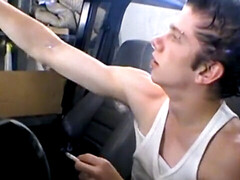 Gay cumshot, lad, jizz flow