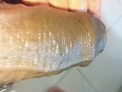 I increased the size of the video, I want you to admire that big foreskin a little more, that your ass loves