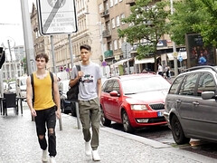 Bert Kuna banging the submissive fellow Toni Veroncini