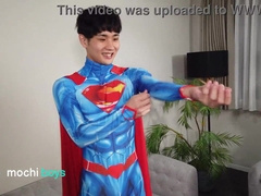 Spiderman x Superman Fetish Costume play