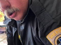 Senior Grumpy Sheriff Orders You to Pound His XXL Cherry Backside