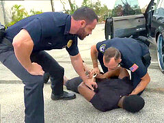 Polices mature men hardcore and faggot screw real Fucking the white