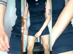 chacal se saca el man chowder despues de llegar muy caliente del Gym