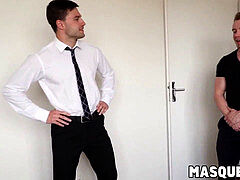 Real estate agent barebacked by beefy homo client