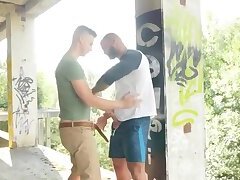 Outdoor Gay Sex With the Bearded Dude – Ivo Kerk, Maxim Bikhov