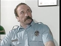 Horny Hairy Police Captain Having Fun