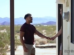 On Cheat Day gay man has threesome in a desert cabin