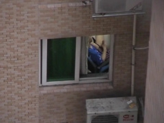 Insatiable Asian gets caught milking from window