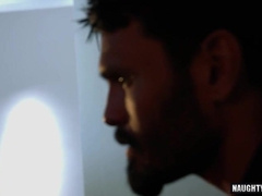 Stiffy Queer takes on massive dick & takes a hot load in his mouth