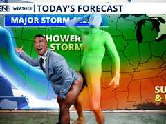 Weatherman fucking with the best kind of anal