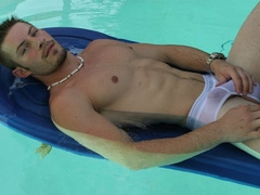 Passionate loving with a brunette newcomer on casting