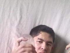 Chinese Homo Guy Is Crazy Milks With Canned Slit An