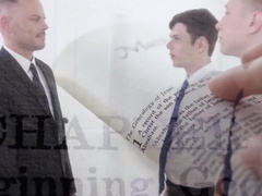 Dakota Lovell And Rob Quin In Mormon Boys Share Perv Priests Tight Holes