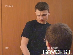 Gaycest Brody Fox rails ample shaft DILF hunk Cain Marko wet sans a condom