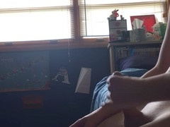 Solo guy playing after shaving