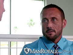 ManRoyale After Graduation boink with professor for Kyler Ash