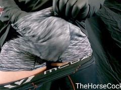 Juicy and enormous balls filled with cum, craving a thorough sucking and stroking