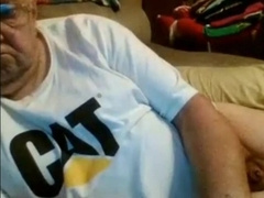 old man jerking in chat 4