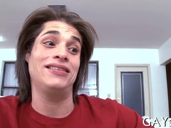 Steamy guy Luvs Rock Hard Chisel: Hot and steamy action with a hot guy and his hard cock