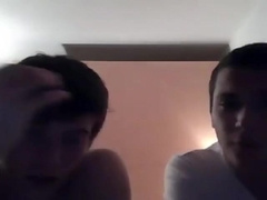 Two friends doing blowjob