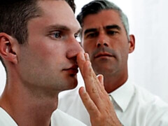 Elder Dobrovnik learns where he belongs in a hot gay vid